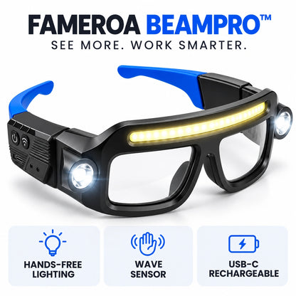 BeamPro™ | Hands-Free LED Light Glasses