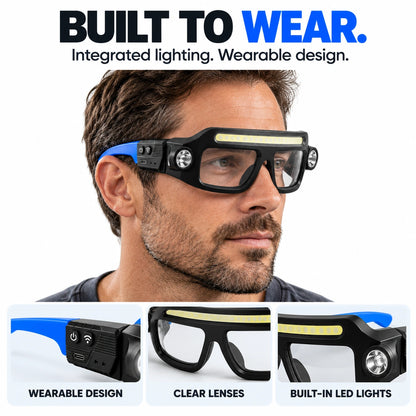 BeamPro™ | Hands-Free LED Light Glasses